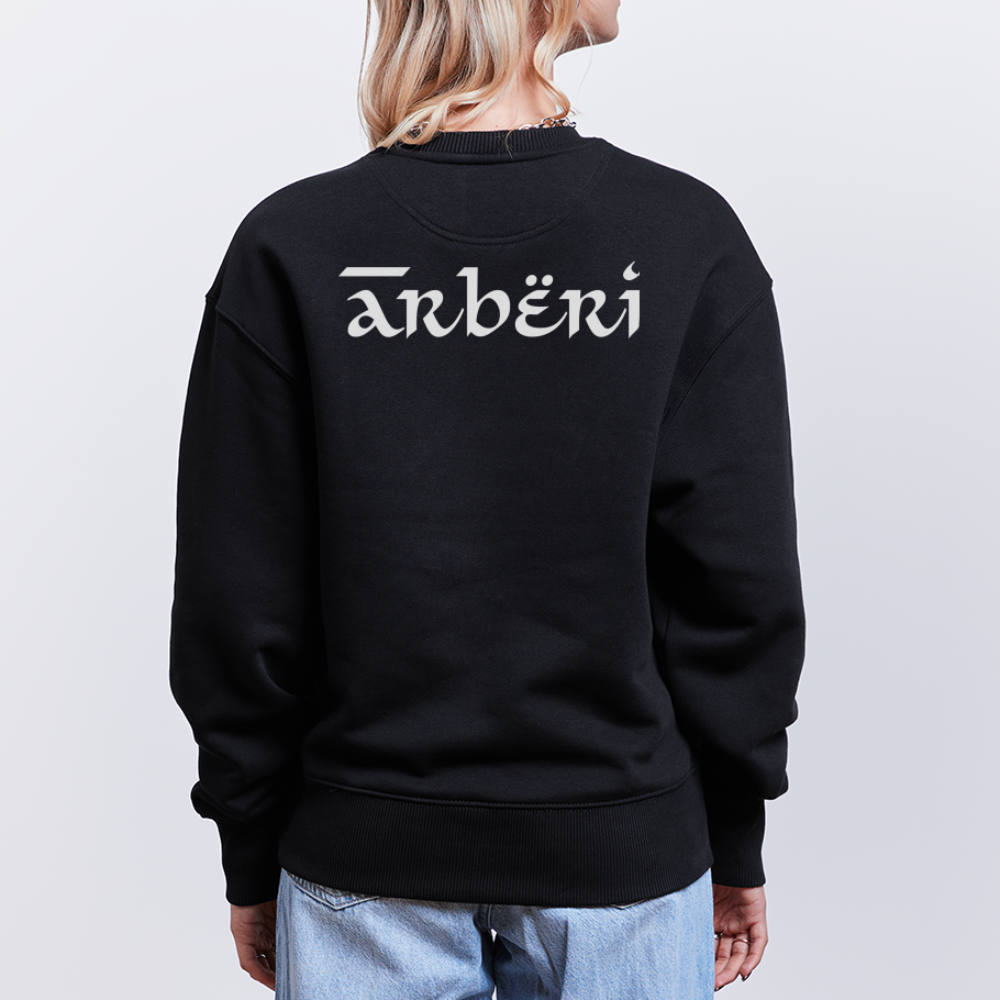 Arbëri x Simran | Black Oversize Organic Sweatshirt - black