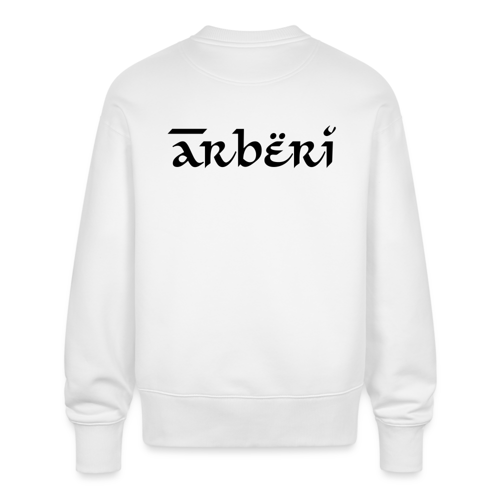 Arbëri x Simran | Oversize Organic Sweatshirt - white