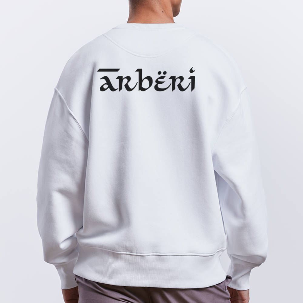 Arbëri x Simran | Oversize Organic Sweatshirt - white