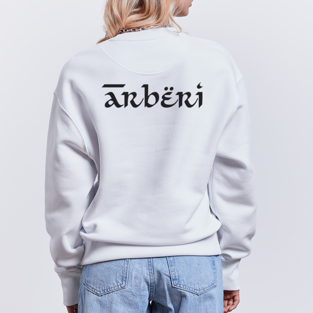 Arbëri x Simran | Oversize Organic Sweatshirt - white