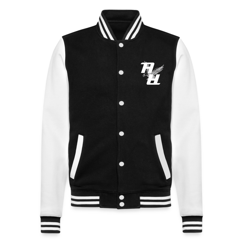 Arberi | College Sweat Jacket - black/white