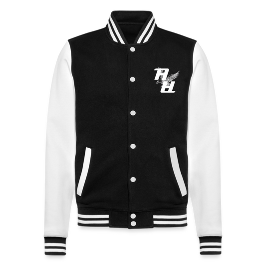 Arberi | College Sweat Jacket - black/white